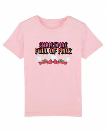 Christmas Full Of Mask Cotton Pink
