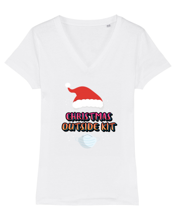 Christmas Outside Kit White