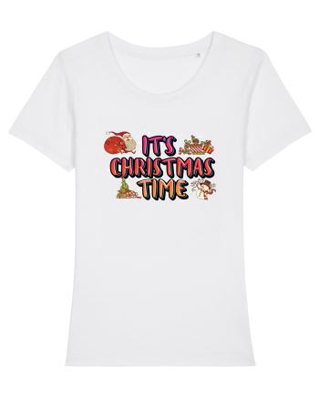 It's Christmas Time White