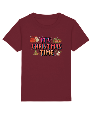 It's Christmas Time Burgundy