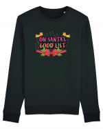 On Santa's Good List Bluză mânecă lungă Unisex Rise