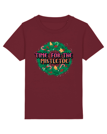 Time For The Mistletoe Burgundy