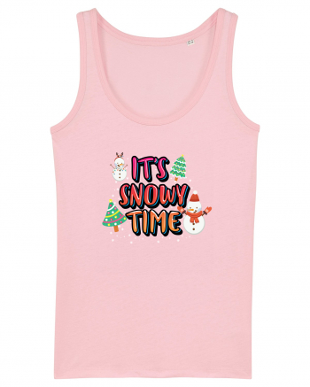 It's Snowy Time Cotton Pink