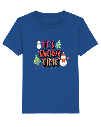 It's Snowy Time Majorelle Blue
