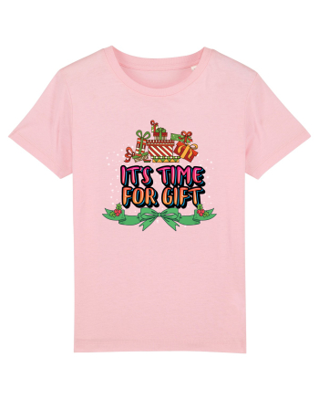 It's Time For Gift Cotton Pink