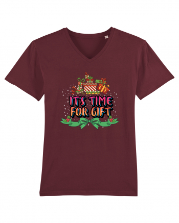 It's Time For Gift Burgundy