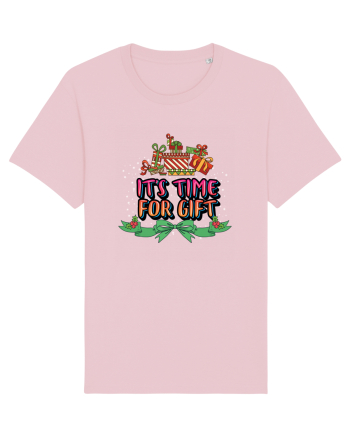 It's Time For Gift Cotton Pink