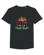 It's Time For Gift Tricou mânecă scurtă guler larg Bărbat Skater