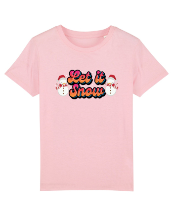Let It Snow Cotton Pink