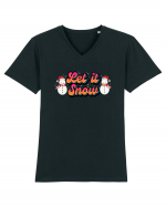 Let It Snow Tricou mânecă scurtă guler V Bărbat Presenter