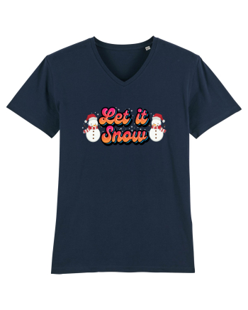 Let It Snow French Navy