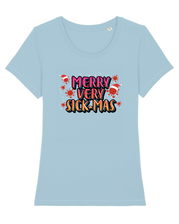Merry Very Sick-Mas Sky Blue