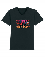 Merry Very Sick-Mas Tricou mânecă scurtă guler V Bărbat Presenter