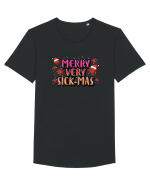 Merry Very Sick-Mas Tricou mânecă scurtă guler larg Bărbat Skater