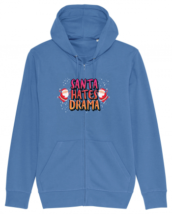 Santa Hates Drama Bright Blue