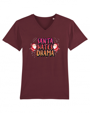 Santa Hates Drama Burgundy
