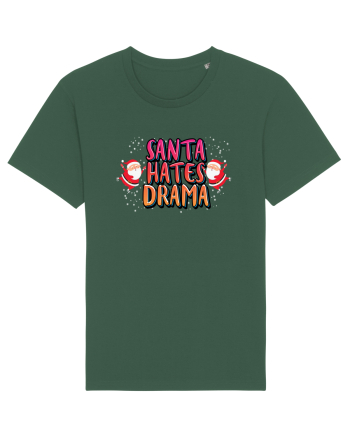 Santa Hates Drama Bottle Green