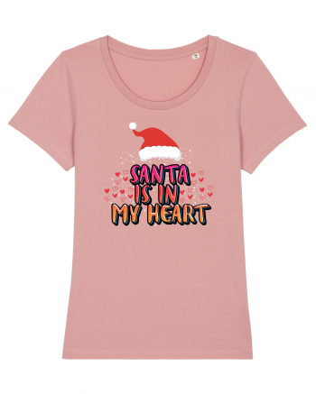 Santa Is In My Heart Canyon Pink