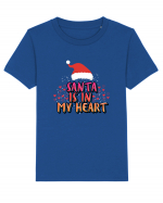 Santa Is In My Heart Tricou mânecă scurtă  Copii Mini Creator