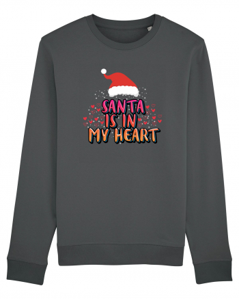 Santa Is In My Heart Anthracite
