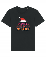 Santa Is In My Heart Tricou mânecă scurtă Unisex Rocker