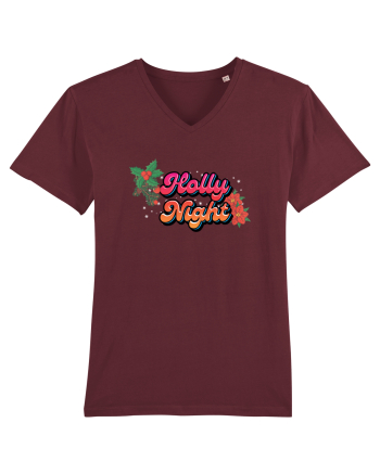 Holly Night Burgundy