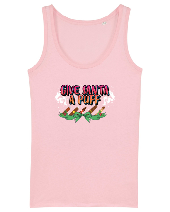 Give Santa A Puff Cotton Pink