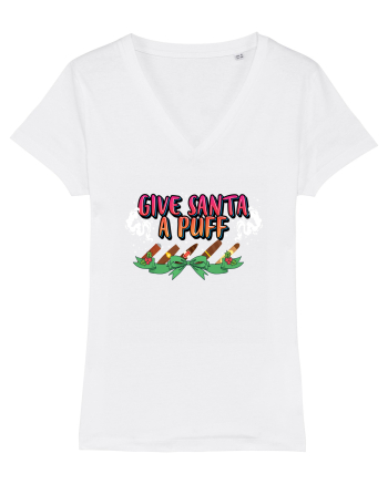 Give Santa A Puff White