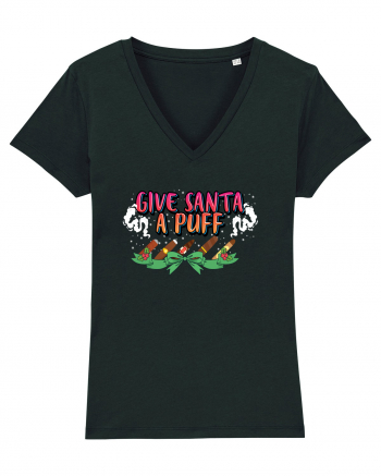 Give Santa A Puff Black