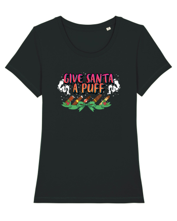 Give Santa A Puff Black