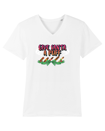 Give Santa A Puff White