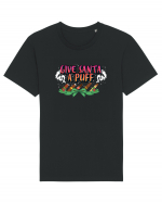 Give Santa A Puff Tricou mânecă scurtă Unisex Rocker