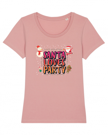 Santa Loves Party Canyon Pink