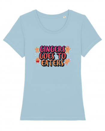Gingers Goes To Eaters Sky Blue