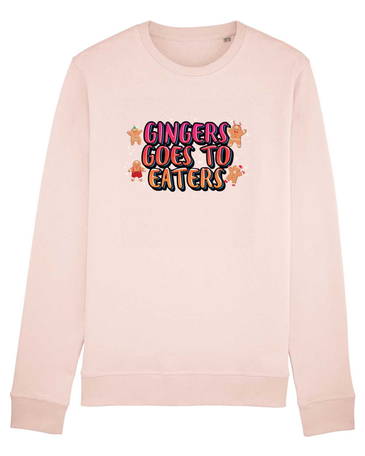 Bluză mânecă lungă Unisex Rise Candy Pink