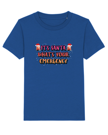 It's Santa What's Your Emergency Majorelle Blue