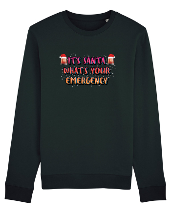 It's Santa What's Your Emergency Black