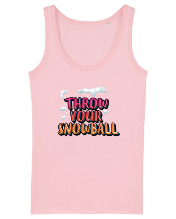 Throw Your Snowball Cotton Pink