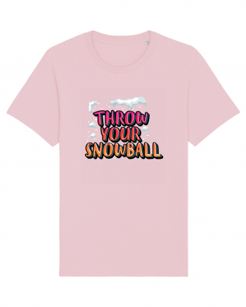 Throw Your Snowball Cotton Pink