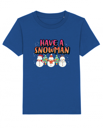 Have A Snowman Majorelle Blue
