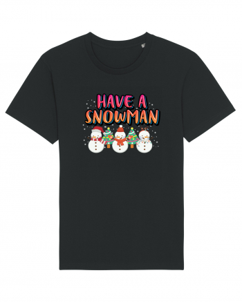 Have A Snowman Black