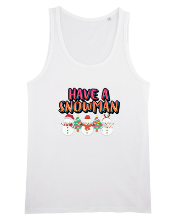 Have A Snowman White