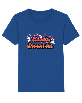 Lovely Snowman Majorelle Blue