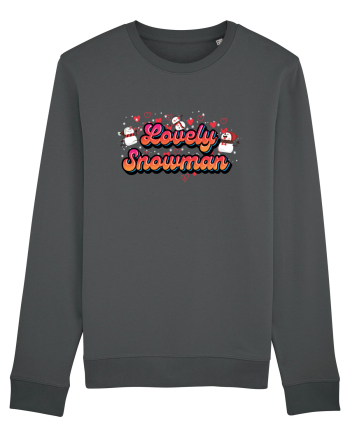 Lovely Snowman Anthracite