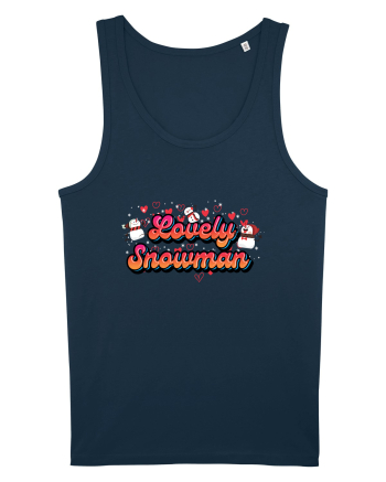 Lovely Snowman Navy