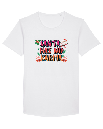 Santa Has No Karma White