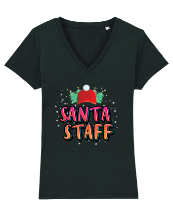 Santa Staff Black