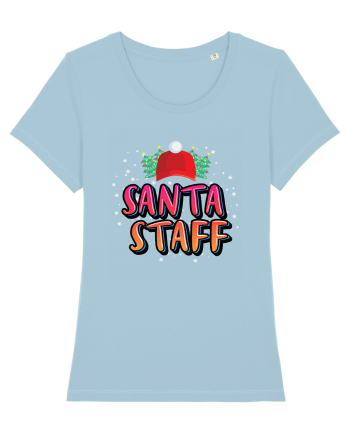Santa Staff Sky Blue