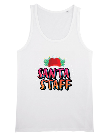Santa Staff White