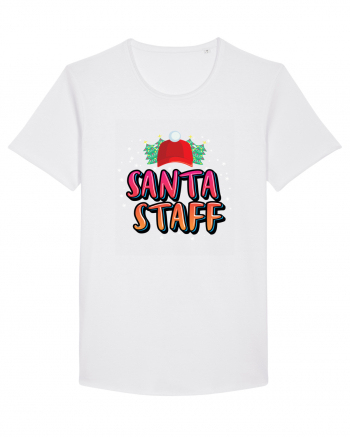 Santa Staff White